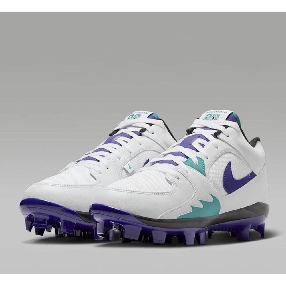 Size 11.5 - Air Jordan Stadium 90 Cleat Low Grape